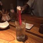 とり喜 - ホット炭ドリンク