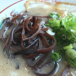 長崎楼 - 2016年3月下旬 いつもより少しだけ太めのキクラゲ