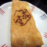 九段一茶庵 - 屋号「一茶庵」の刻印入り(2016.Mar)