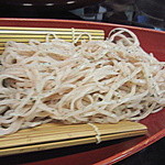 九段一茶庵 - 変わり蕎麦”桜切り”「桜の風味が口いっぱいに広がり、まさに春爛漫」(2016.Mar)