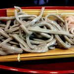 九段一茶庵 - 田舎蕎麦「ワシワシと食べる存在感のある田舎」(2016.Mar)