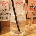 串カツ田中 - 中焼酎200円