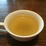 ビストロミカサ - ポークステーキロシア風(1800円) スープ