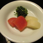 懐石 辻留 - 漬物