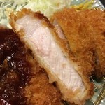 とんかつ 田 - ロースカツ定食