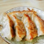 もりや食堂 - ギョーザ￥350