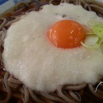 稲毛屋 - とろろが食べられないので子どもが食べたとろｒそば　2016.3