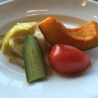 トラットリア グランボッカ - 彩り野菜のアンチョビソース