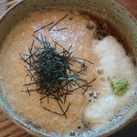 とろろそば（2016.3撮影）