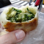 老蔡水煎包 - にら焼きまんじゅう