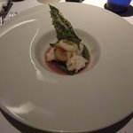 レストラン オルフェ - 淡路産鱧の軽い炙り　ナージュ仕立て