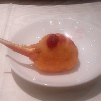 華正樓 本店 - カニ爪肉の揚げ物（2016.2）