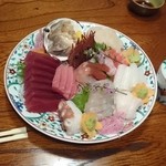 惣門 - お刺身盛り合わせ