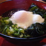 みそ茶屋　千の水 - ゆで肉味噌うどん