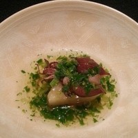 日本料理 楮山 - 蛍烏賊と菜の花