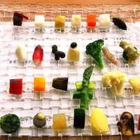 銀座 シェ・トモ - ランチ：山梨県産無農薬野菜達28～30種の盛り合わせ