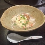 日本料理 まめぞう - 海老芋まんじゅうのカニ身あんかけ