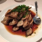 小アジの素揚げアニスソース