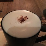 azie grand cafe - カプチーノはさすがにオシャレでした！