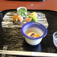 つば甚 - 前菜というか最初のお皿