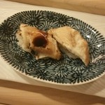 鮨 大門 - 穴子握り2種