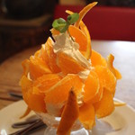 小さな森の喫茶店　レストラン　ワイルドダック - デコポンパフェ