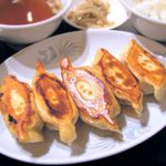 独一処餃子 - 焼餃子定食 ￥680