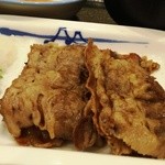 松屋 - 牛焼肉アップ。