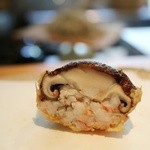 宇奈根 山中 - 海老詰め椎茸