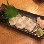 Kasuiya - 【2016年02月】金目鯛刺し＠1,000円。