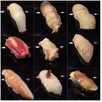 金寿司 - 全ネタを撮影できました。パチパチパチ！