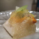 日本料理 幸庵 - 平貝の炙りアップ