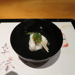 日本料理 幸庵 - アイナメの葛打ち