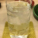 やま下 - しそ焼酎鍛高譚の水割り