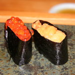 鮨金 - 実は、海苔にもこだわりが…。パリパリッで美味しいです♪