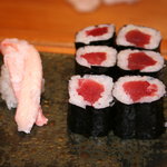 鮨金 - 蟹も生マグロの鉄火巻も♪