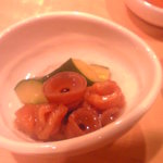 粋やぶき - 100826富山　やぶき　タコ（サービス）