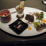 リストランテ ダ トシユキ - 前菜盛り合わせ