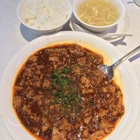 新橋亭 - 麻婆豆腐/ご飯/スープ