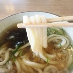 らくらくうどん - 太め  