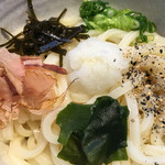 自家製 こめやのうどん - まずは普通にぶっかけで！