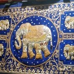 いなかむら - 壁に飾られていた象