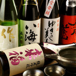 Various local sake (about 10 types available)