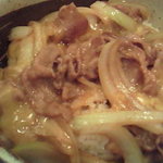 マネキヤ - 自家製チーズ入り生姜焼き丼