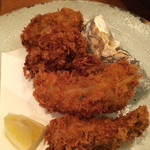 牡蠣と魚 海宝 - クーポンの牡蠣フライ