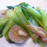 四川豆花飯荘 東京店 - 旬野菜の塩炒め　海苔風味