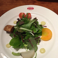 マーケットレストラン AGIO ルミネ横浜店 - ランチのサラダ。