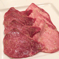 焼肉 銀座コバウ 特別室 - コバウコース(¥8,500) タン・ヒレ(4人前)