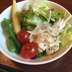 ROYAL Mirai Dining - 朝食(¥1,000) サラダ盛り付け例