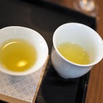 茶茶の間 - 器を変えてお茶を。味が変わる。